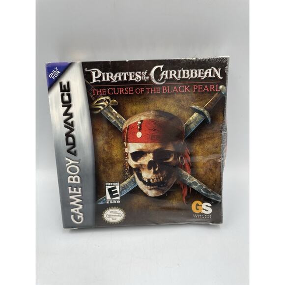 Pirates of the Caribbean: The Curse of the Black Pearl Game Boy Advance SEALED! - Picture 1 of 7